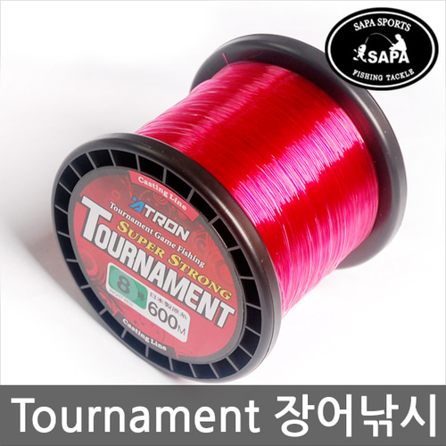 Tournament 토너먼트 장어낚시 원투낚시줄-600M 4호/민물 바다낚시